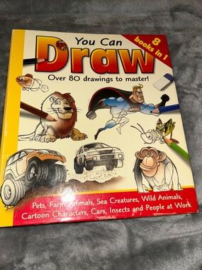 You Can Draw by Damien Toll, 2008, Spiral-bound Hardcover